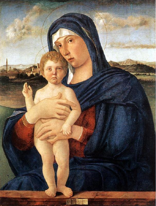 BELLINI, Giovanni Madonna with Blessing Child 23ru